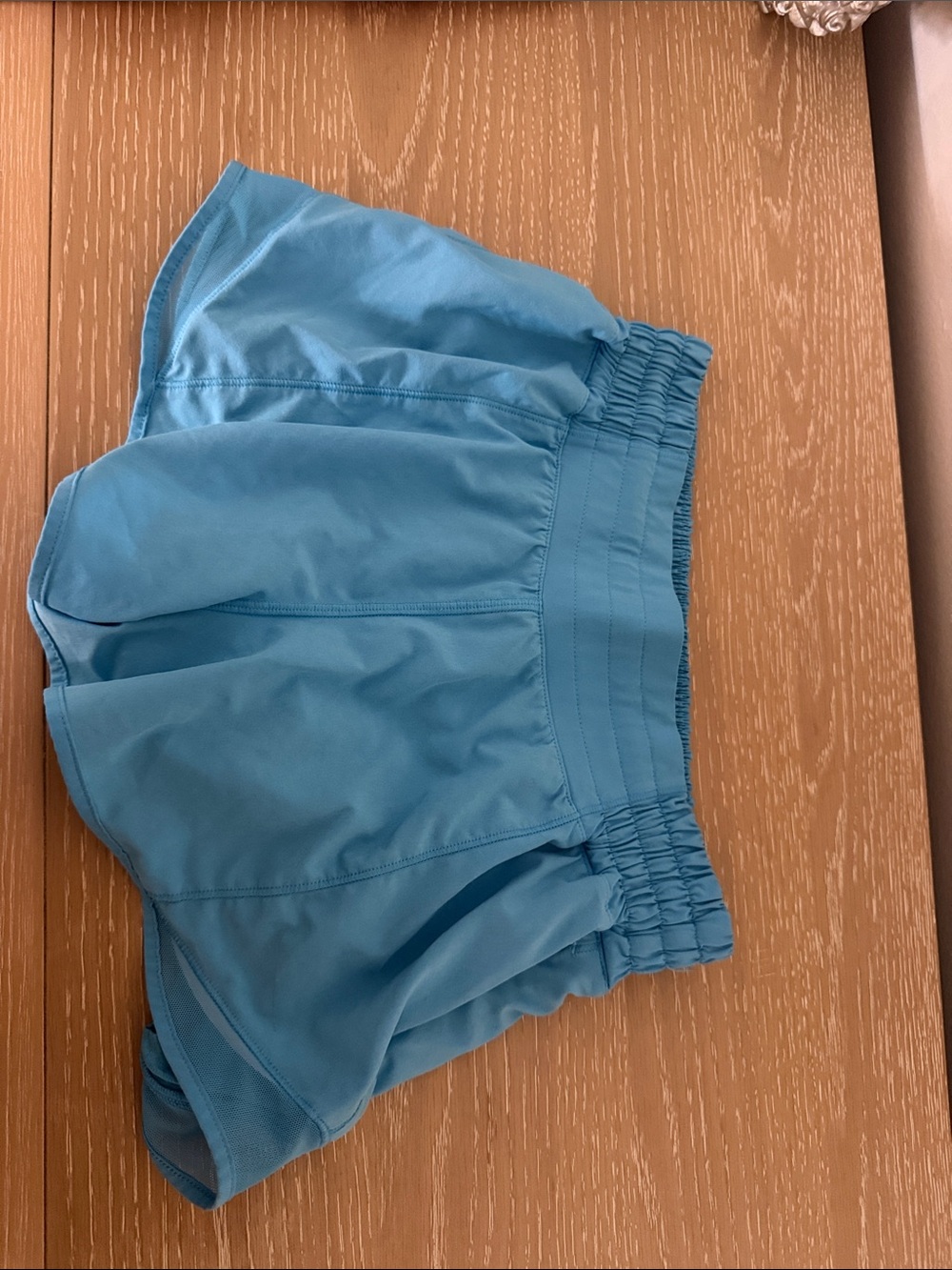 lululemon athletica Light Blue Running Shorts